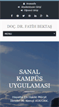 Mobile Screenshot of fatihbektas.net